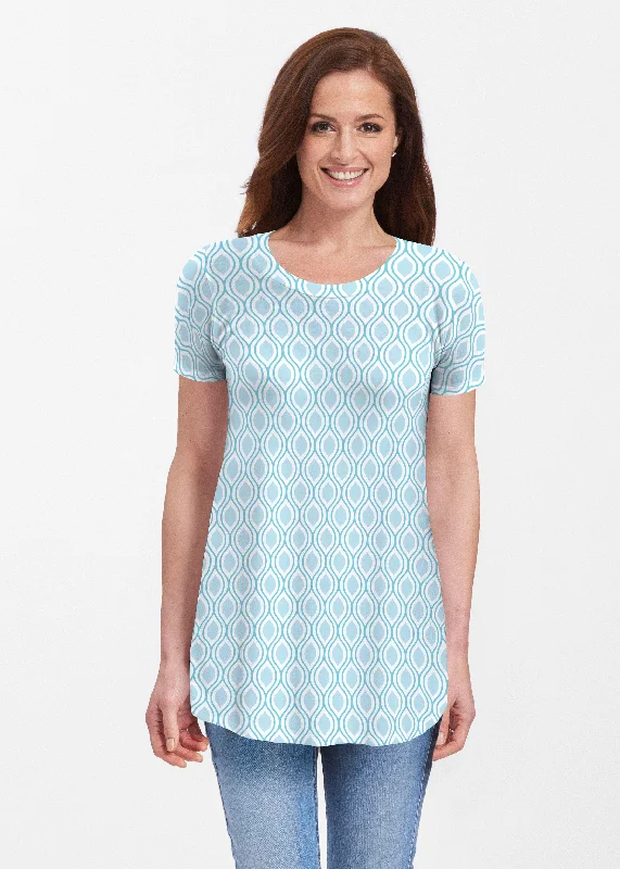 women's tops for those who want to create stylish and put-together outfits without spending a fortuneWaves of Sherbet (25072) ~ Short Sleeve Butterknit tunic