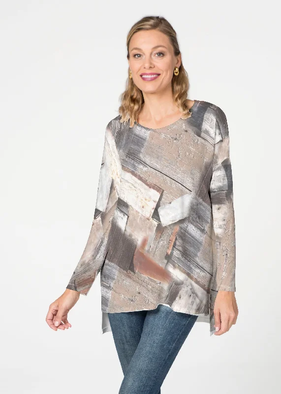 women's tops for relaxed weekendsDriftwood (24013) ~ Slouchy Butterknit Top