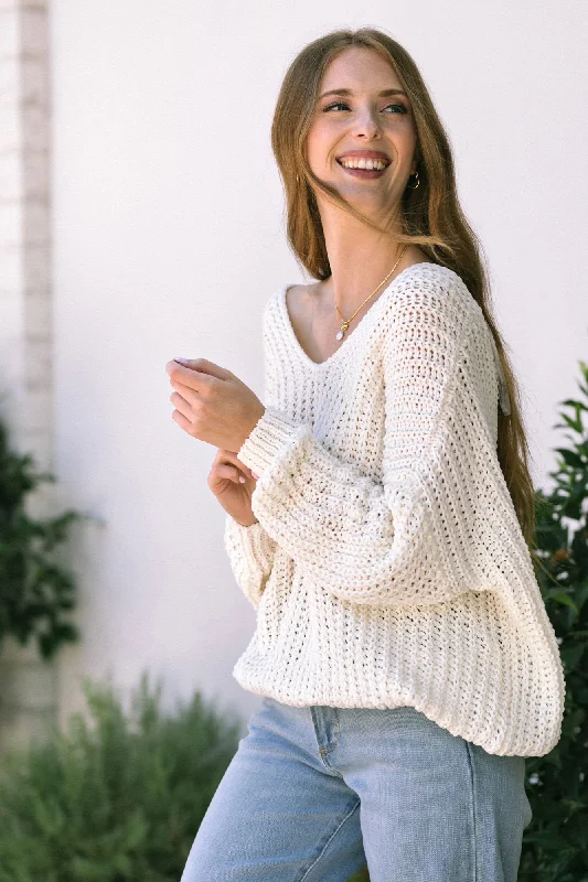 Quick-Dry Wool SweatersTiana V-Neck Sweater