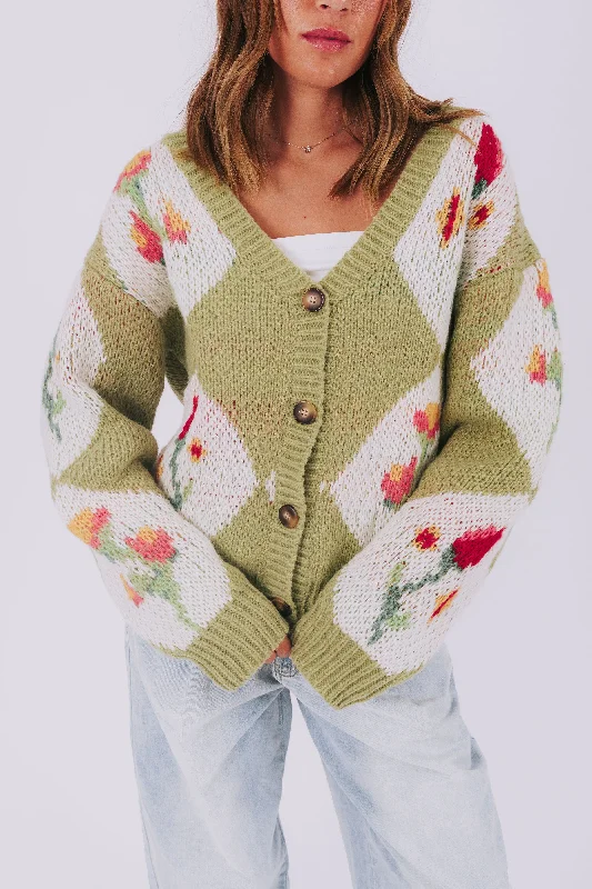 Quick-Dry SweatersGreener Pastures Cardigan