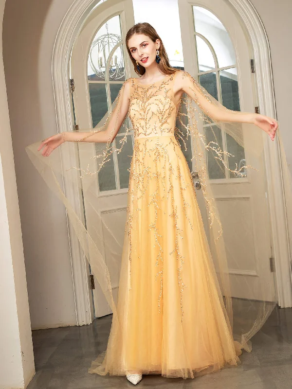 prom dress fitting adviceNumbersea A-line Beaded Luxurious Fashion Formal Evening Dresses Sleeveless Floor Length Prom Dresses