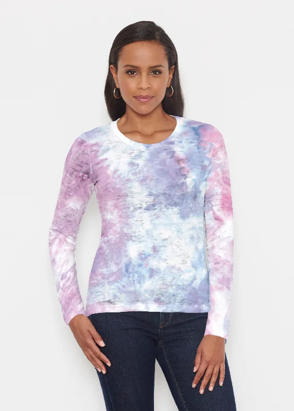 women's tops for those who want to add a bit of flair and personality to their looksBoho Ice (16230) ~ Signature Long Sleeve Crew Shirt