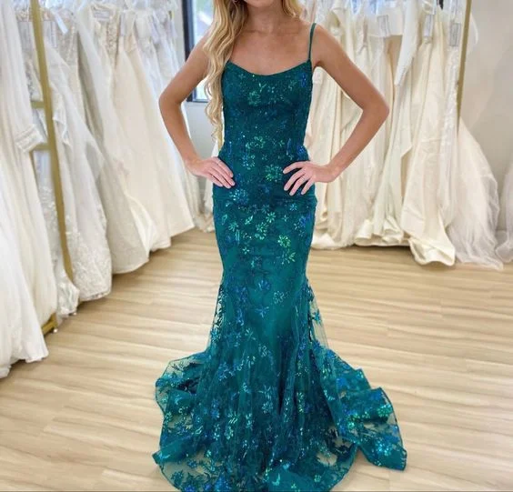 halter prom dressesChic Sleeveless Mermaid Prom Dress,Attractive Evening Gown Y7368